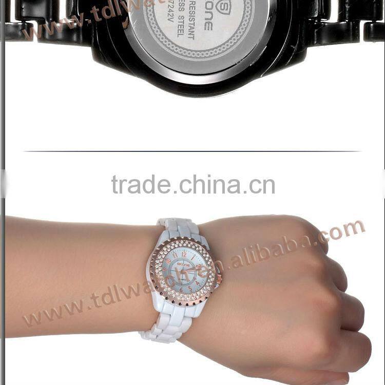 Luminous Hand Fashion Watches ceramic watches women