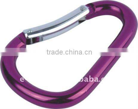 EVA Aluminum Alloy Metal Bag Carabiner Hook With Strap