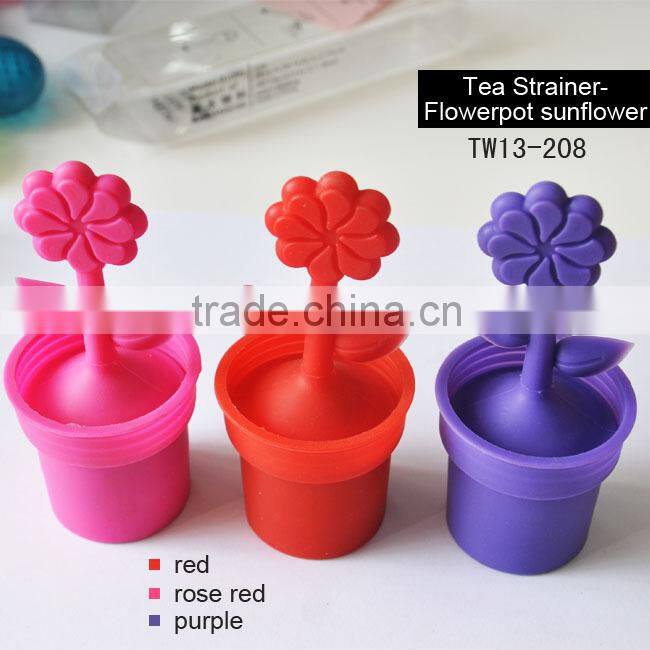 new style sunflower infusion tea pot
