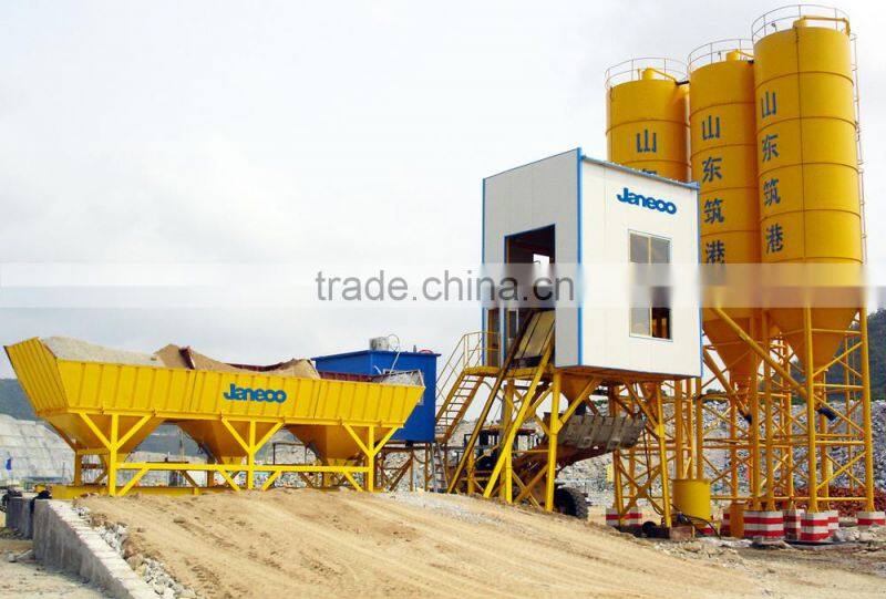 HZS25 E Small Concrete Mixing Plant Equipment