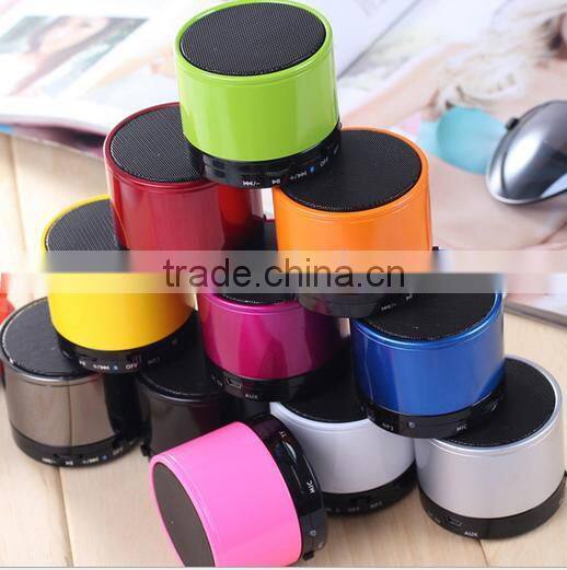 2014 best price portable wireless mini music s10 bluetooth subwoofer speaker for mobile phones with fm radio/tf/usb