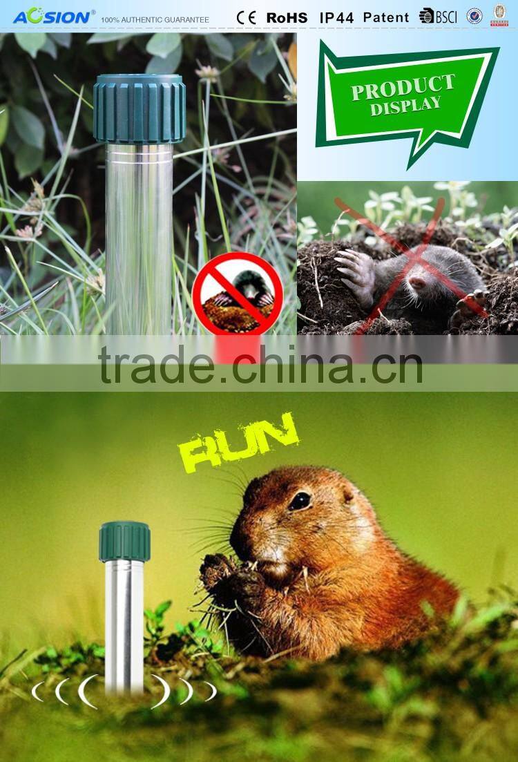 Garden Sound Wave Mole Repeller With Motor Vibrating