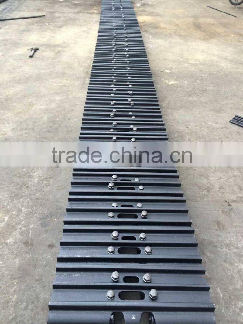 high-strength bolt and nut on excavator bucket teeth