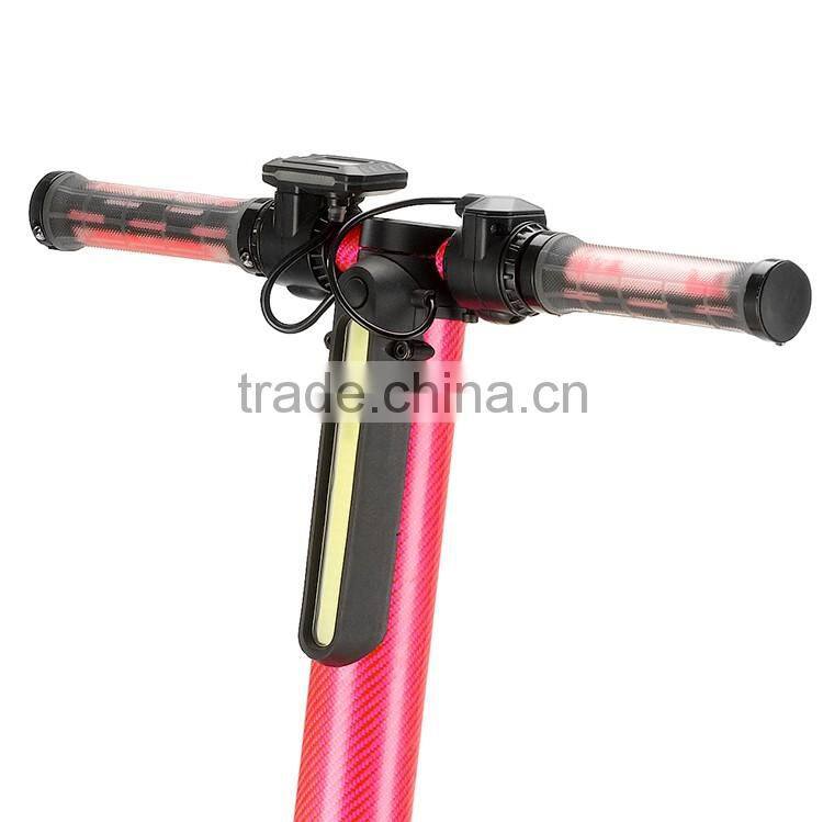 2016 new product carbon fiber electric scooter light weight electric scooter