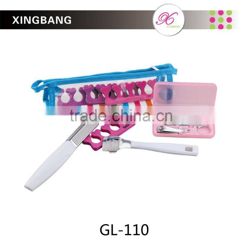 lady wholesale nail care tools and equipment, manicure & pedicure set