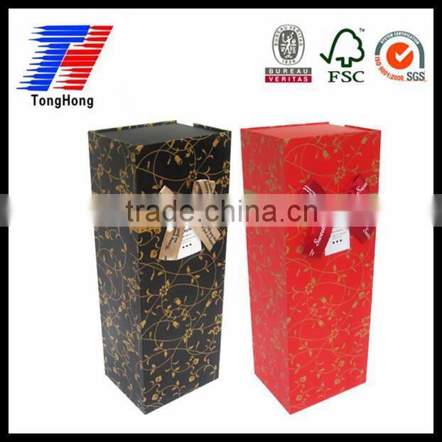 single wine glass box