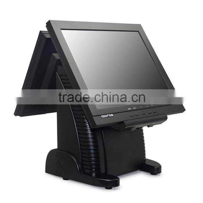 Factory High Quality POS Terminals With Two Monitors--Best POS for Resturants and Retail Shops