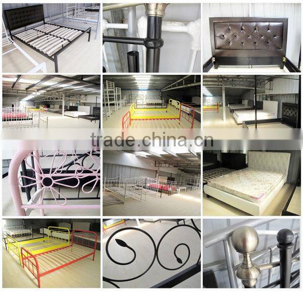 2016 Modern bedroom push and pull metal daybed