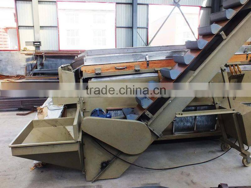 Grain seed gravity separator selector