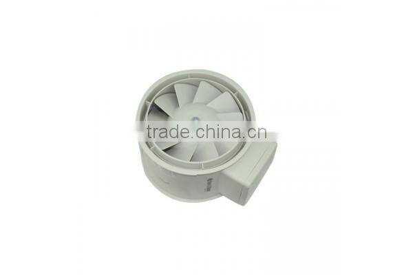4" High Performance household mixed-flow duct fan INLINE