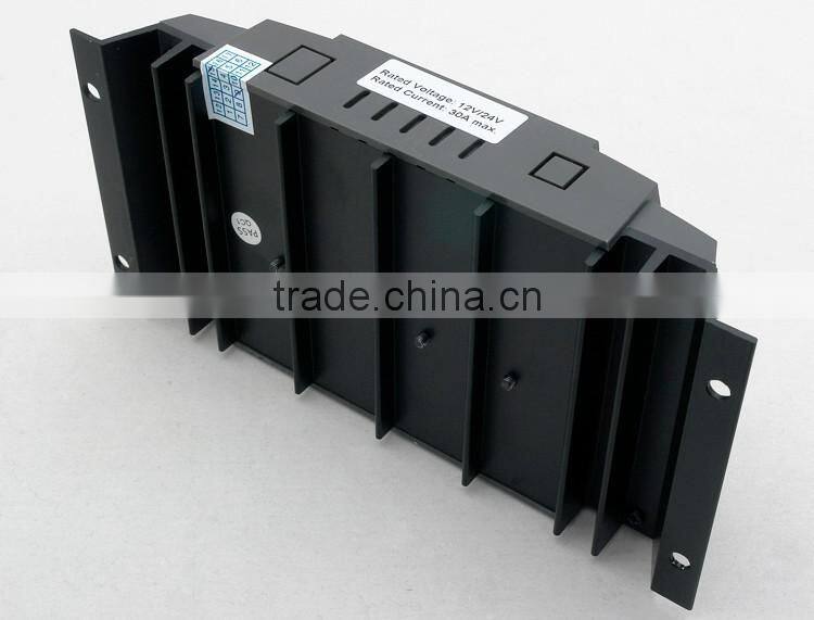 New JUTA PWM LCD 30A Solar Charge Controller with Time Control and Backlight