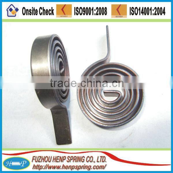 wire steel flat spiral spring