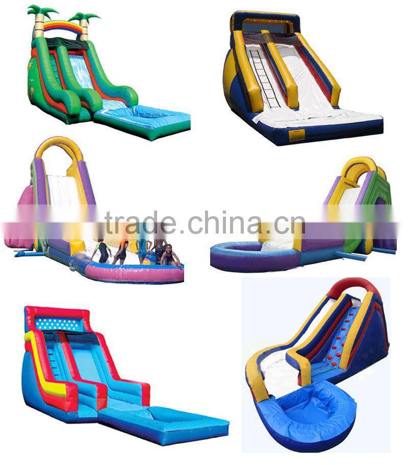 bouncy castle water slide