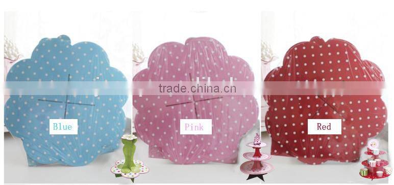 hot sell cake stand ,lovely kids paper cup stand for cake