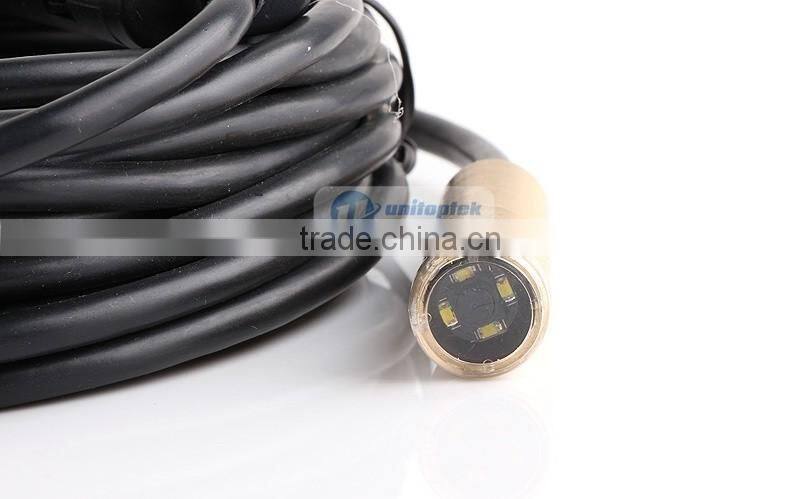 5m Waterproof USB Tube Wired Drain Inspection Camera Snake Camera Waterproof Wire Endoscope 4 White LEDs