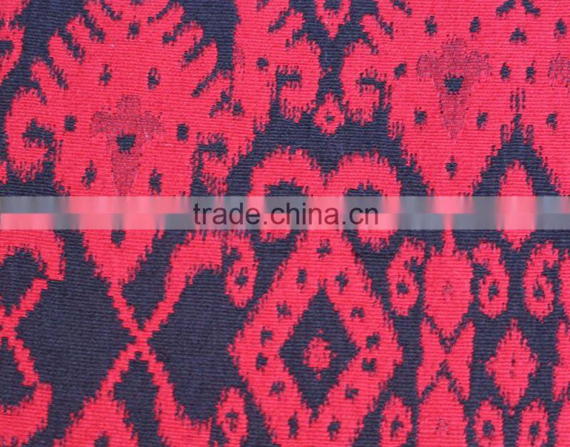 polyester thick jacquard chenille upholstery fabric