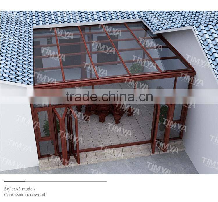 used sunroom and greenhouse roofing material