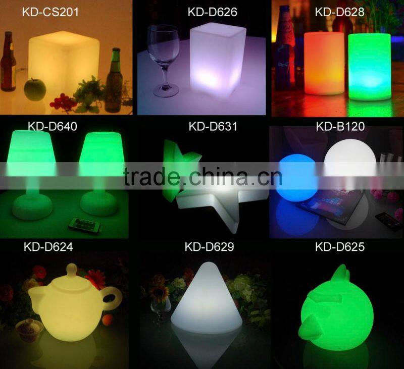 Foshan New Item 3D Illusion Fancy Table Lamps For Home Decoration