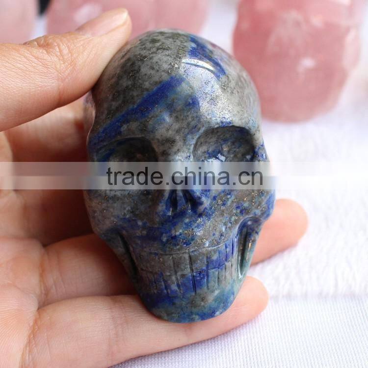 all kinds of natural rock crystal stone skulls wholesale