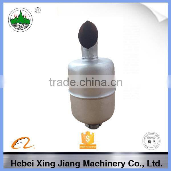 exhaust muffler for tractor engine