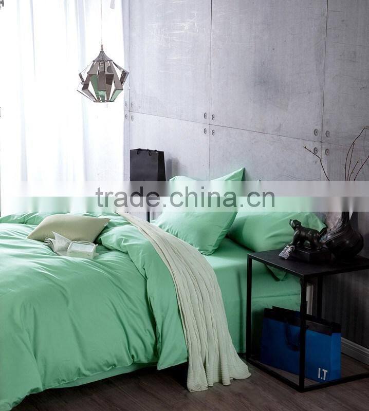 2016 Fresh new satin soft cotton bedding set 4pcs/6pcs/7pcs set