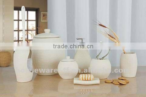 Resin Bathroom Tooth Utensil Set