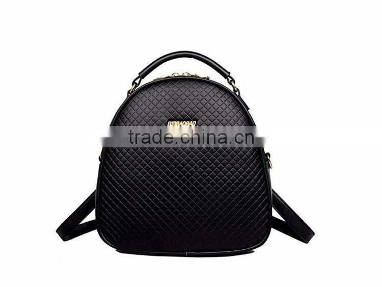 High Quality Colorful Travel Bags Fashion Waterproof PU leather backpack For girls Lady
