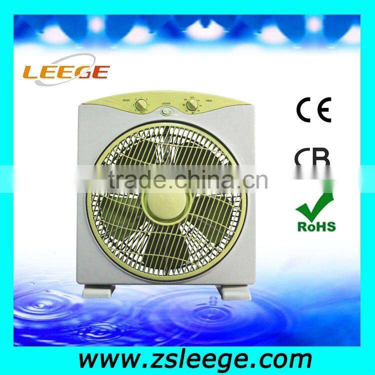 KYT30-9 china factory hot selling 5 PP blade cheap 12 " timer electric box fan
