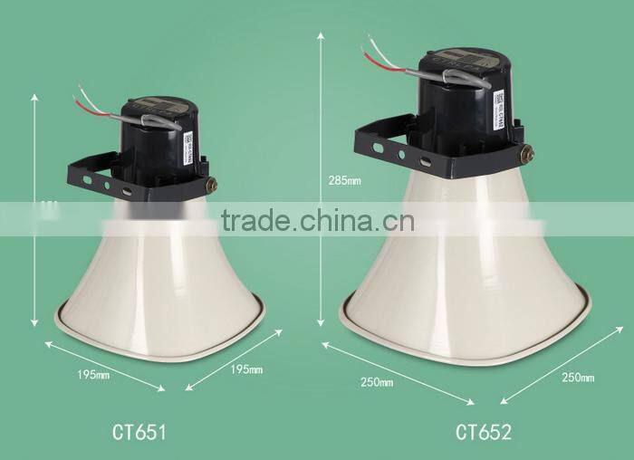 Amazon hot sale outdoor pa sound system waterproof 100v horn speaker