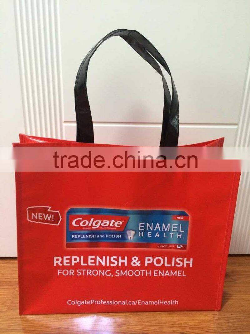 Customized recycle pp woven carry bag,top quality brand bag
