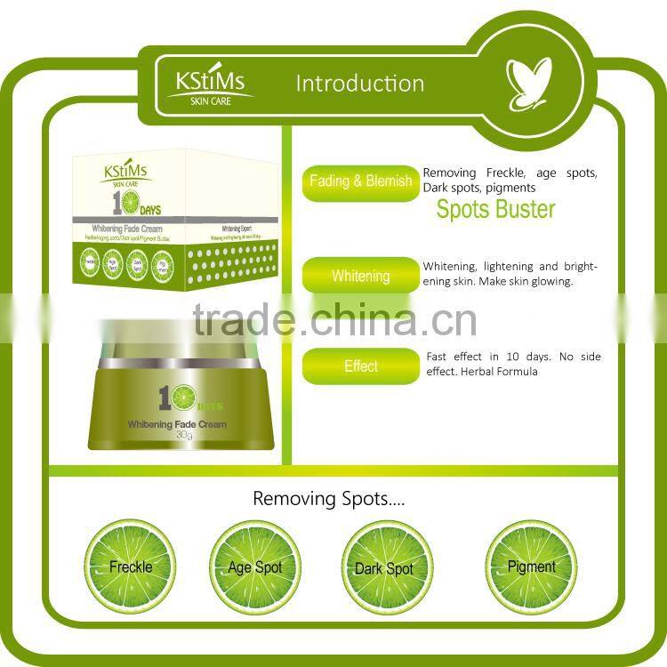 No side effect Instant Forever glutathione Anti spot best black skin face whitening beauty cream