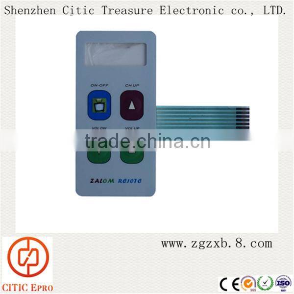 Waterproof membrane keypad for beckhoff,Flexible Medical Membrane Switch