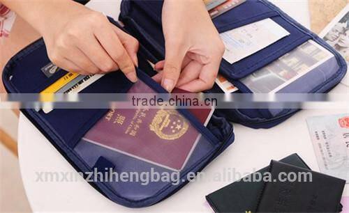 Multi-functional portable id holder passport cover