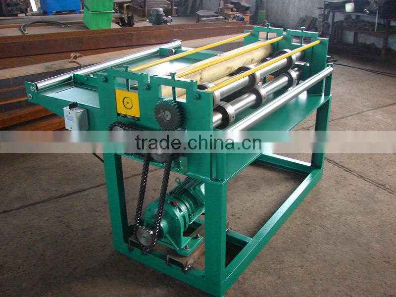 Color steel coil slitting machine