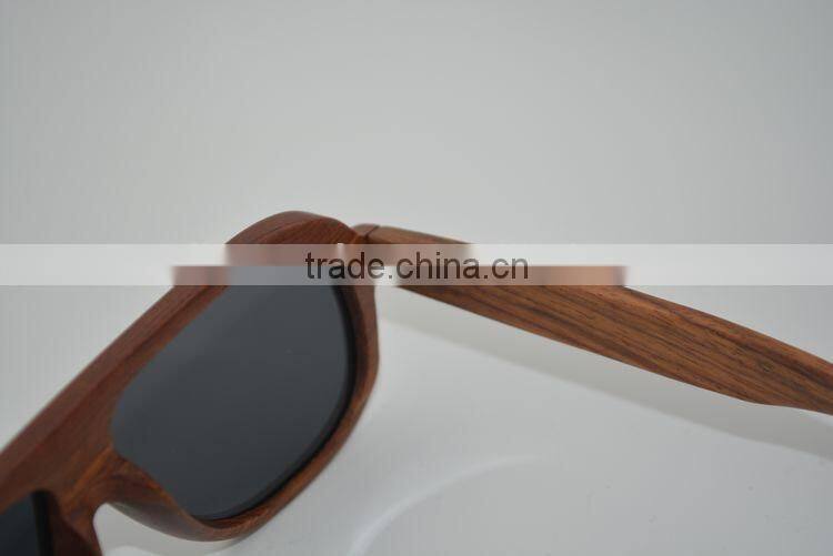 2015 OEM Factory 100% Nature Wooden Sunwear Wholesale Handmade Custom Eyewear Wooden Sunglasses Frames