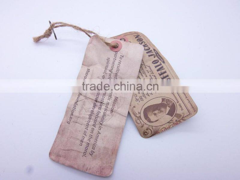 paper tag colored tag