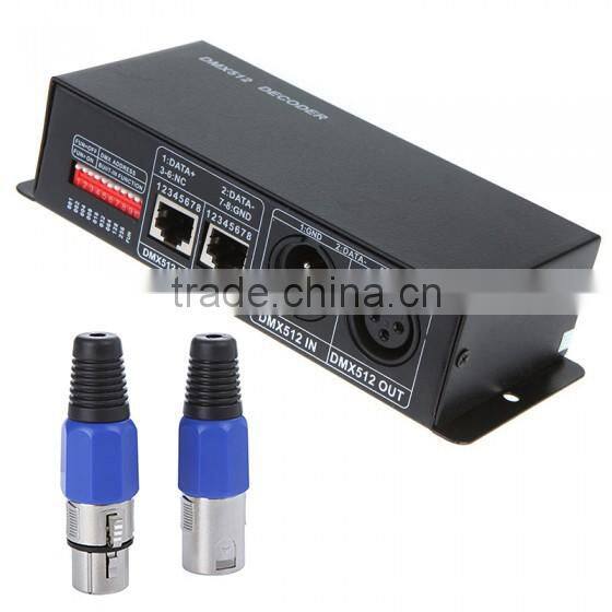 Factory price high quality DC12-24V 3 Channel DMX512 Decorder