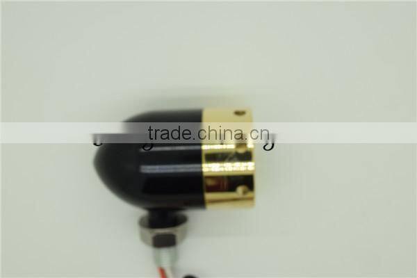 motorcycle brass bullet turn signal light for dyna mini brass bullet turn light