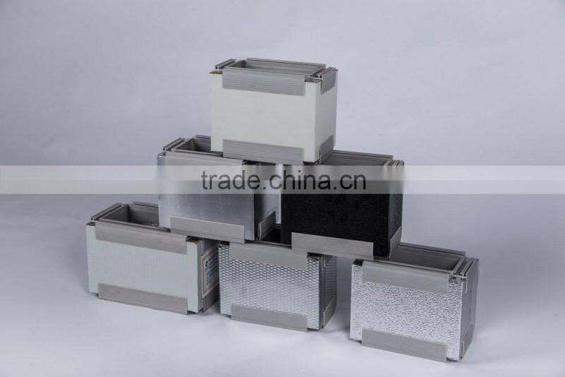 phenolic foam insulation board with color steel surface