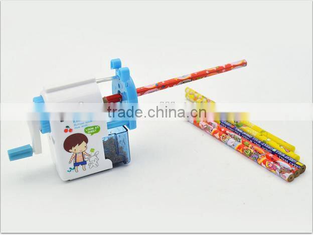 School Stationery Manual Pencil Sharpener / Hand Crank Cool Pencil Sharpener / Pencil sharpener cutting machine
