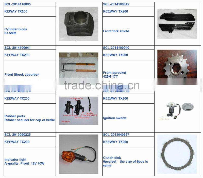 SCL-2012060022 motorcycle parts Crankcase for tx200 made in china