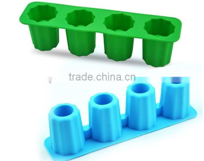 moon star heart shape silicone ice cube tray