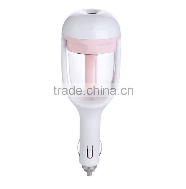 Colorful car humidifer Steam Air Humidifier Aromatherapy Essential Oil Diffuser Portable Mist Maker car fragrances min humidifer