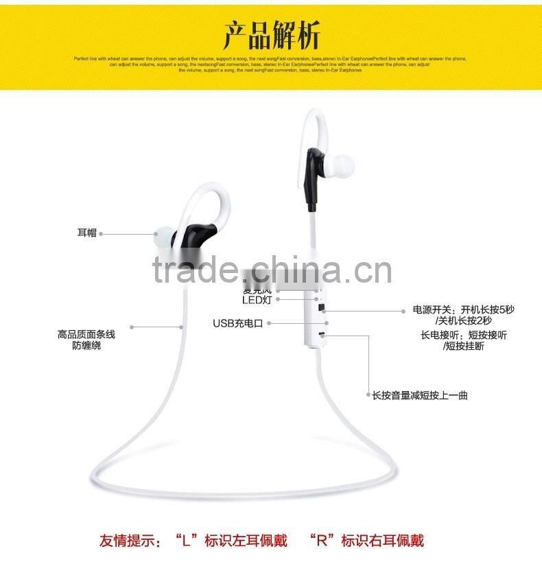 Wholesale sports wireless bluetooth headphones and headsets with high quality