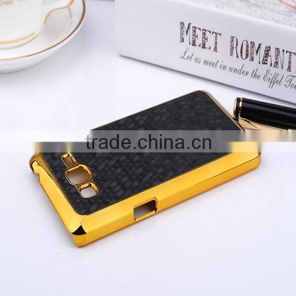 Diamond Football Gold Chrome Pattern Hard Case For Samsung Galaxy A5