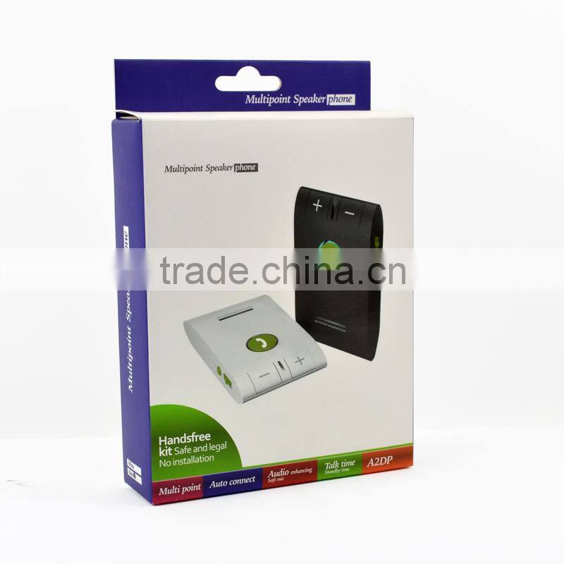 Top sale V4.0 NOISE CANCELLATION CAR KIT BLUETOOTH wireless handsfree