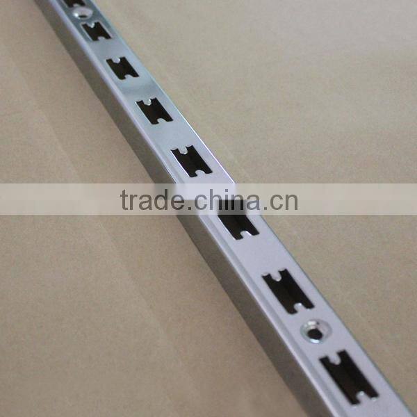 Aluminum H channel/slot upright post/single hole slot tube AA column slotted strut channel