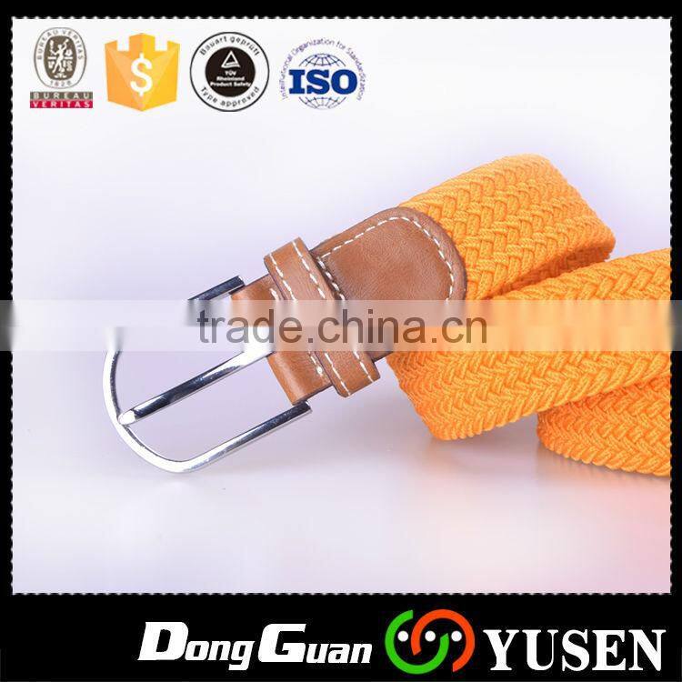 2015 Hot Selling Woven Fabric Thin Women Fashion Belts for sale
