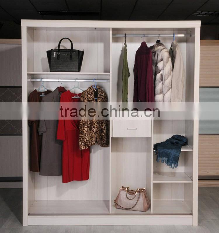 Environmental friendly E1 Dimensional Stability Storage Wardrobe