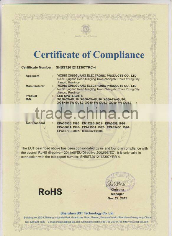 CE/ROHS ISO900 par30 4*1w led spotlight